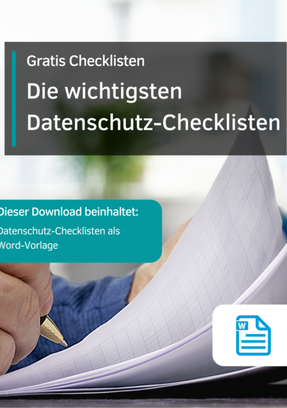 Datenschutz-Checklisten